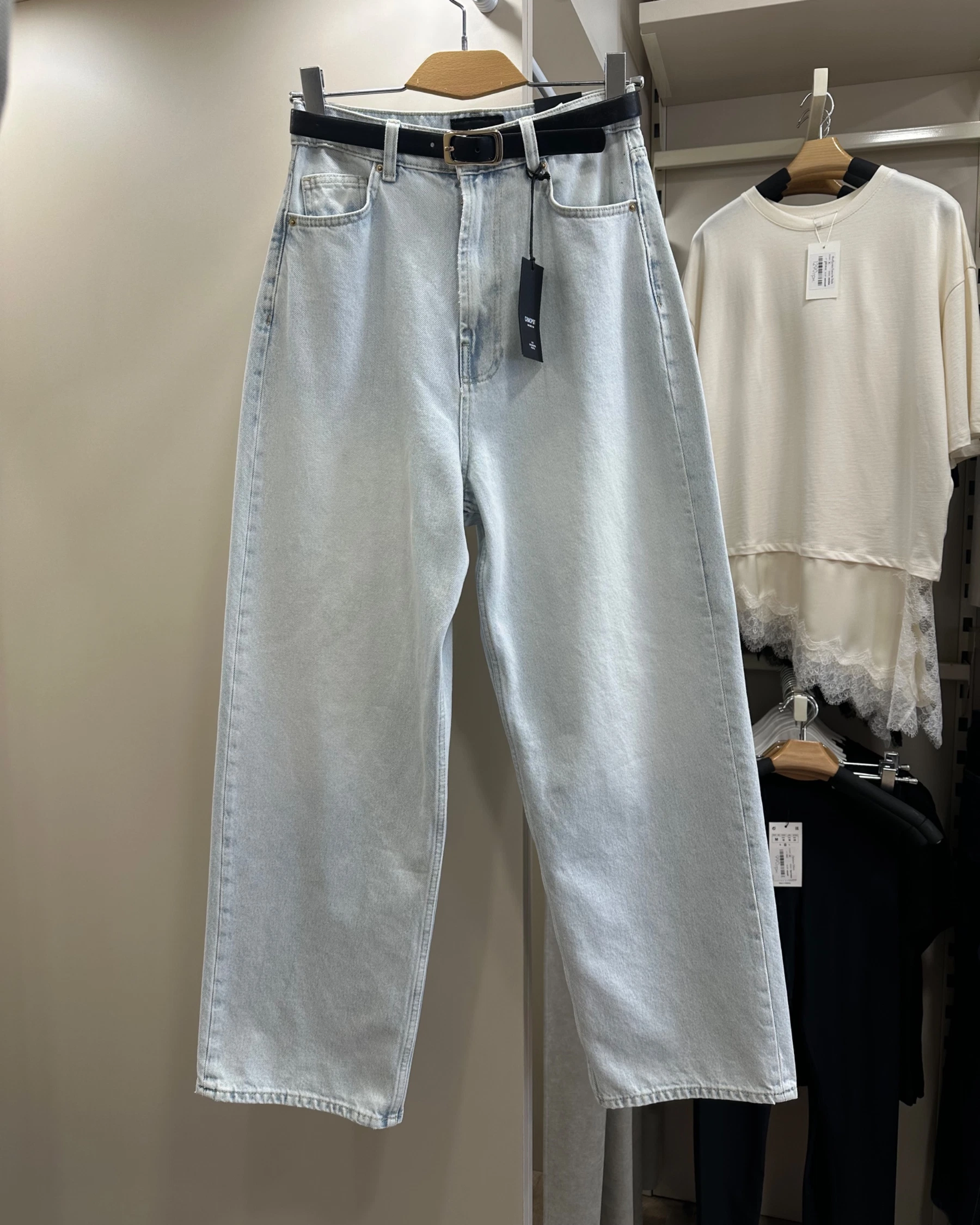 Блакитні джинси baggy