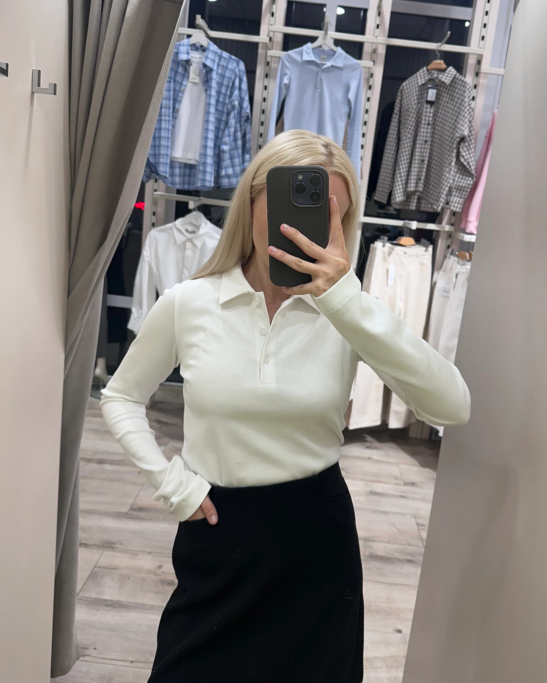 Поло молочного кольору - зображення 2