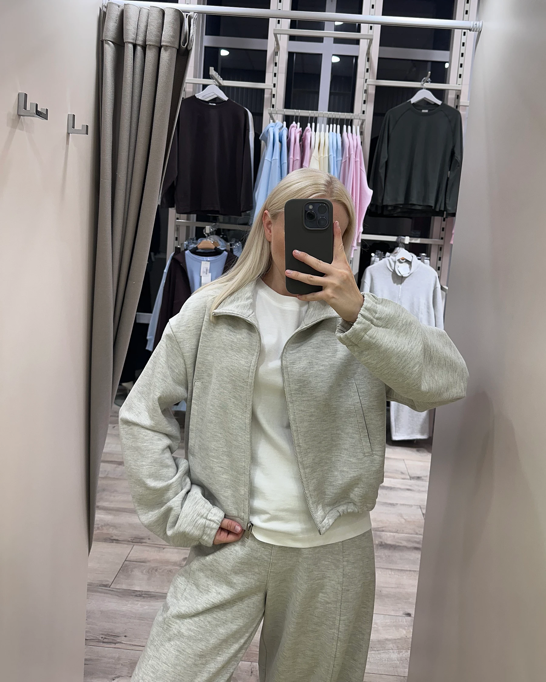 Костюм з тринитки зі full zip світшотом та штанами на регуляторах - зображення 3