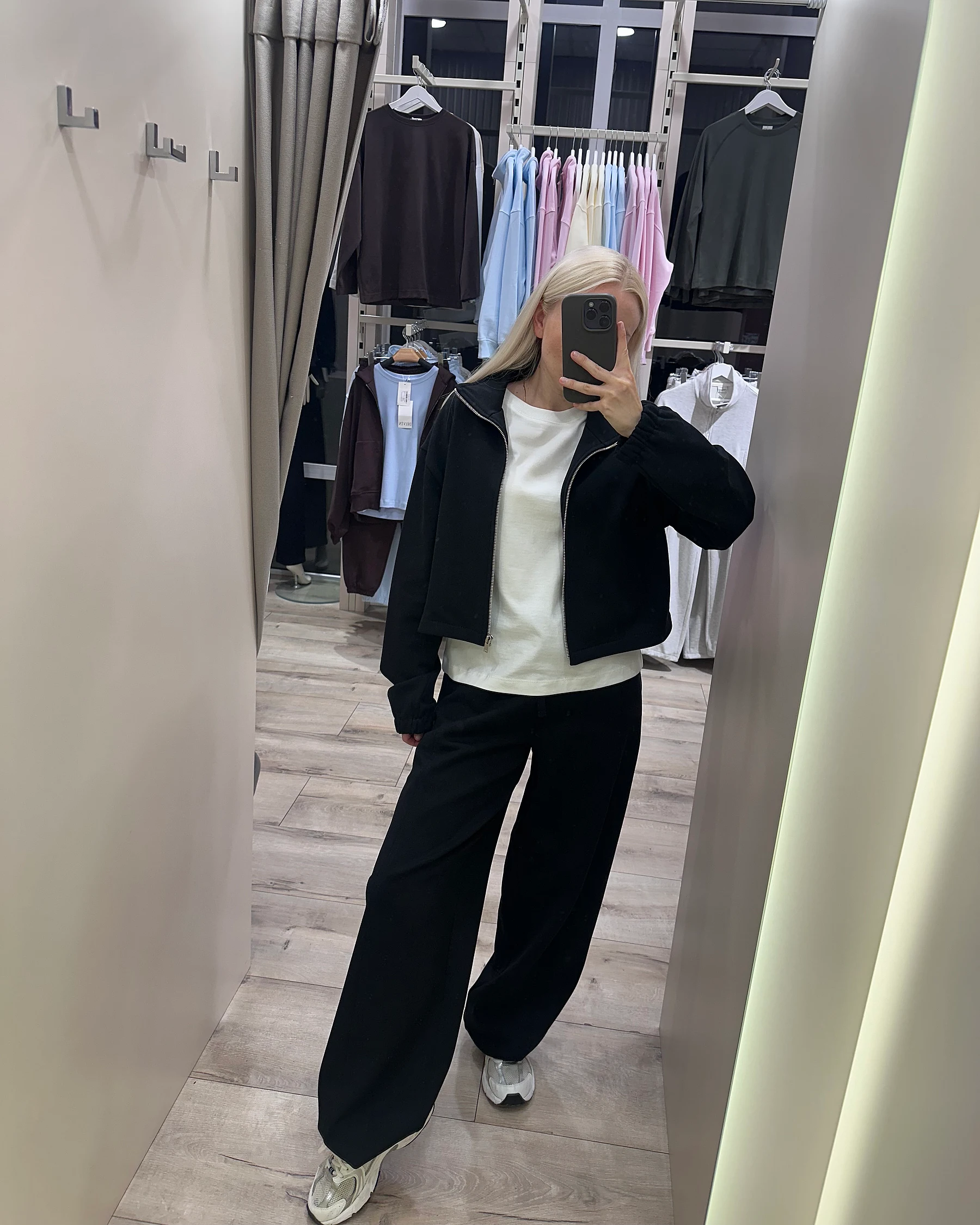 Вкорочений світшот full zip на регуляторах - зображення 4