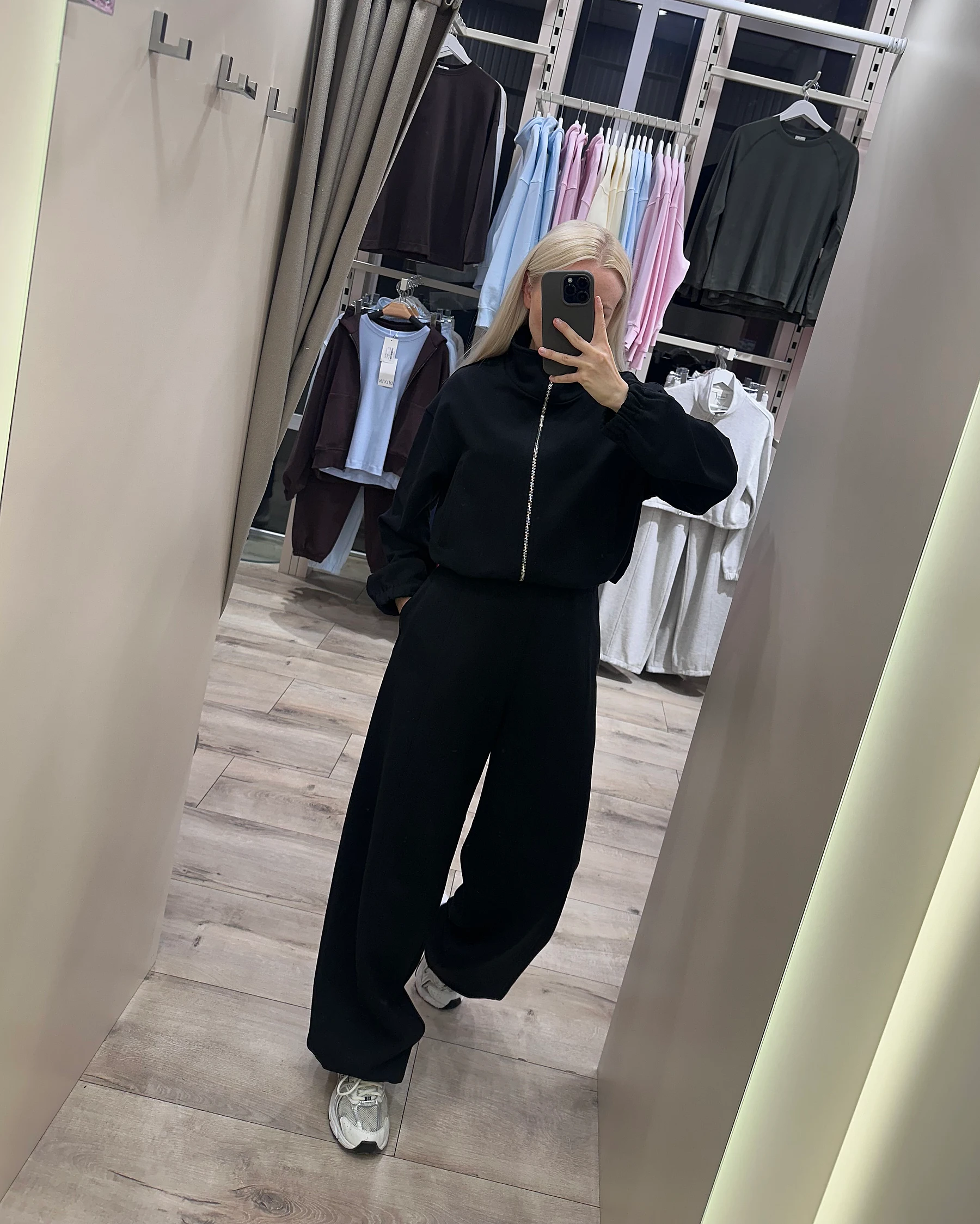 Вкорочений світшот full zip на регуляторах - зображення 2